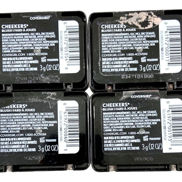 Set of 4 Cheekers Blush From Covergirl - Picture 2 of 2